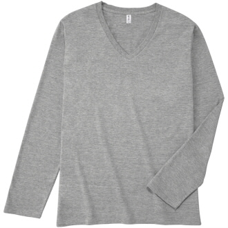 スリムフィットＶネックロングスリーブＴシャツ